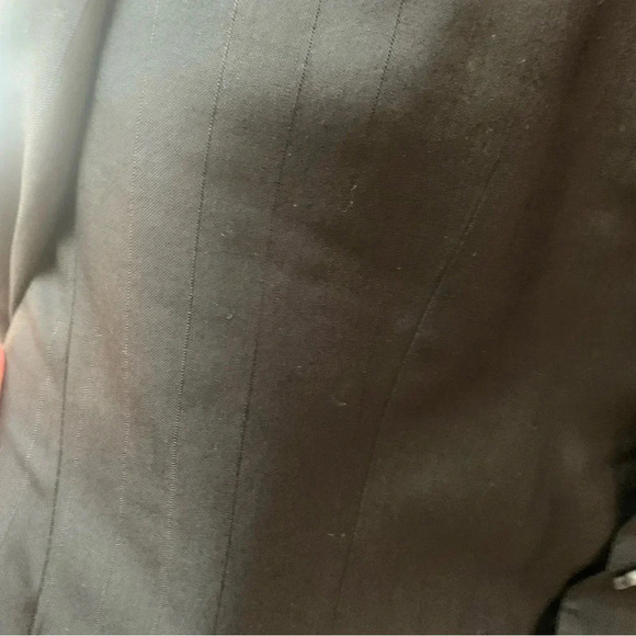 Hugo Boss Black Striped Rossellini Movie Wool Silk Blazer 52 - Picture 9 of 12